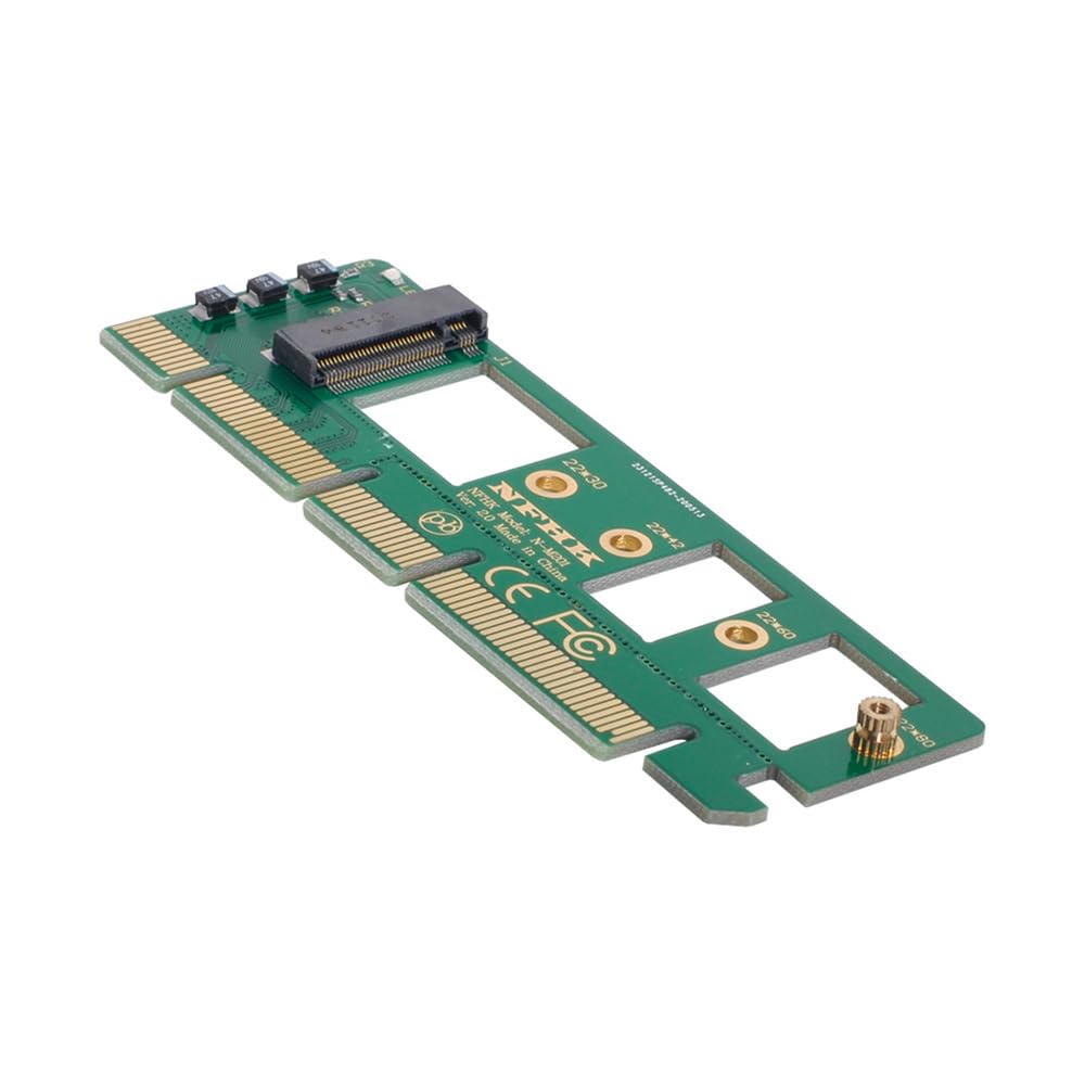 Xiwai Адаптер NVME AHCI SSD NGFF M-Key на PCI-E 3.0 16x x4 для SSD XP941 SM951 PM951 A110 m6e 960 EVO