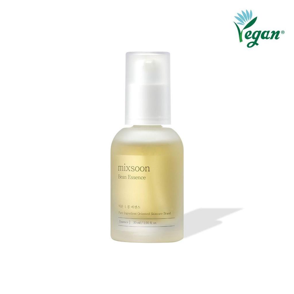 mixsoon Bean Essence 30ml – Exfoliating & Hydrating Essence with Fermented Soybean Extract