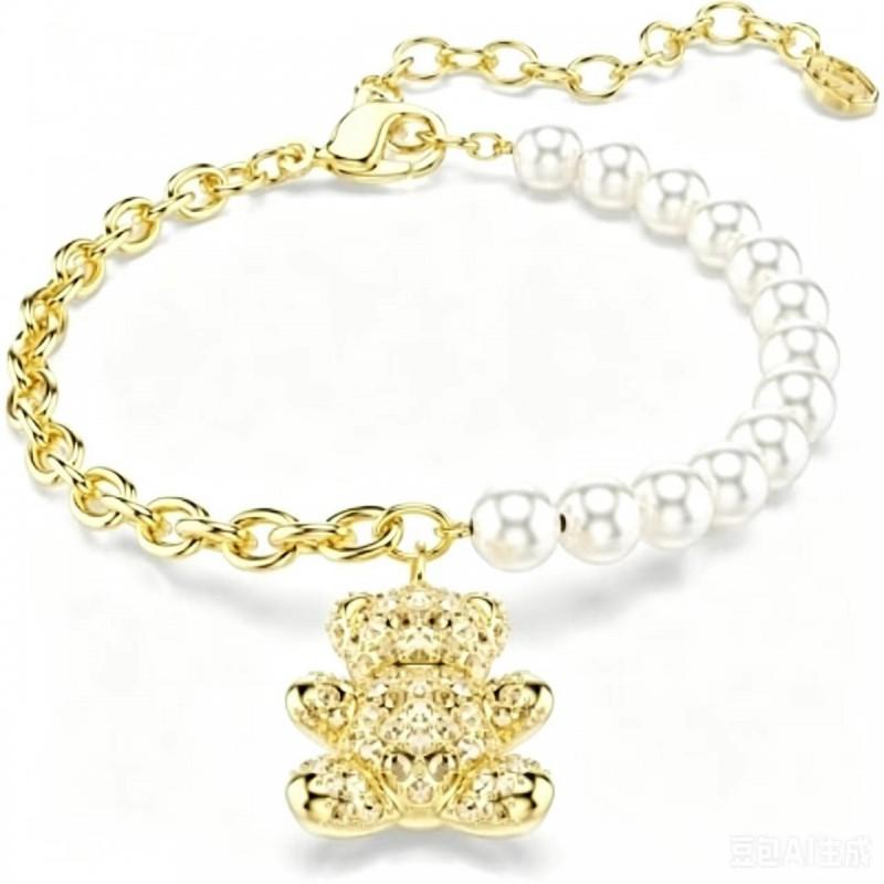 Teddy Bear Full Necklace Same As Shis Womens Heart Clavicle Chain Fashion Jewelry