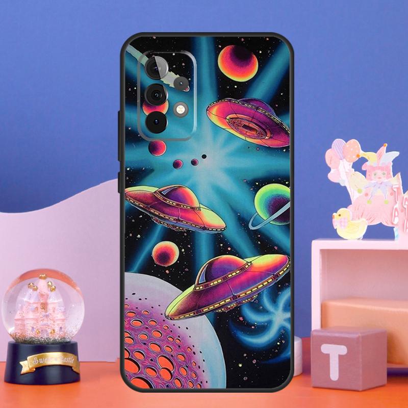 Психоделический Трайповый Чехол Для Samsung Galaxy A56 A36 A26 A16 A06 A13 A33 A53 A15 A35 A55 A34 A54 A52 A12 A32 A17