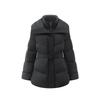Aileiyi Women's Song Jia Style Double-Collar Short Goose Down Jacket