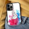 Милая Пара Мальчик Девочка Мягкий Чехол для Телефона для iPhone 17 Air 16e Pro max 15 Pro 13 14 Plus 11 12 MagSafe Магнитный Чехол