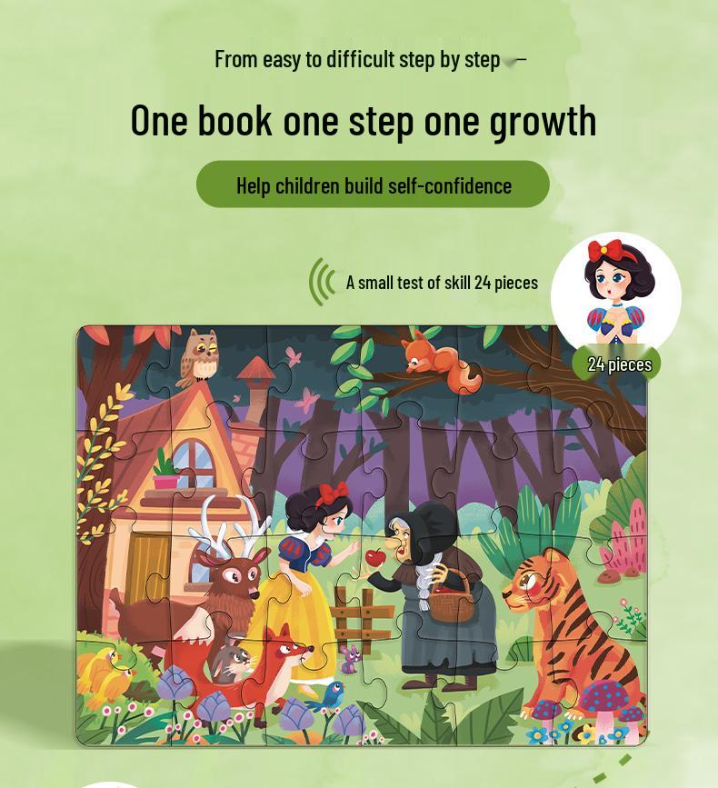 Princess Magnetic Puzzle for Girls Ages 3 and Up - Educational Toy Gift