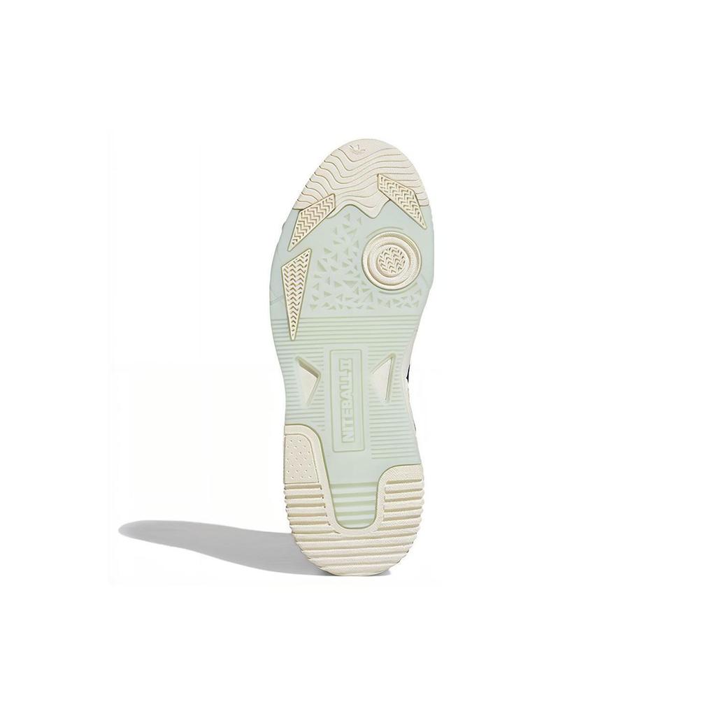 Adidas Originals Niteball 2.0 Кожаные Спортивные Классические Амортизирующие Нескользящие Прочные Низкие Кроссовки для Повседневной Носки Мужские Кроссовки Черные GX7095