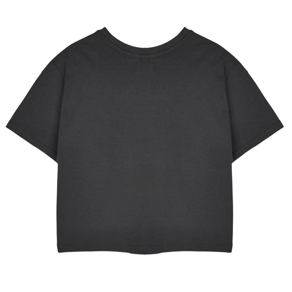 Nirvana Womens/Ladies Rainbow Logo Crop T-Shirt