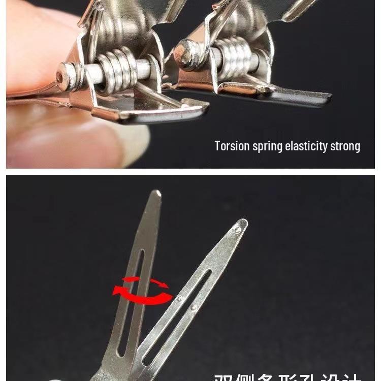 Зажимы для объема у корней волос - Инструменты для укладки челки без следов для визажистов