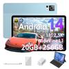 [Android14 Tablet] DOOGEE T35 11 Inch Helio G99 Tablet 2.5K Android Tablet Android 20GB+256GB+2TB, 1600×2560, 4G LTE SIM Free, BT5.2+5GWiFi, 33W