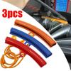 3 шт., защита для кромок колес автомобиля, защита обода колеса мотоцикла, 3 цвета, защита кромки обода шины
