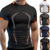Gym Fit T Shirt Mens Training Top Fitted T-Shirt Tee Muscle Short Sleeve Workout