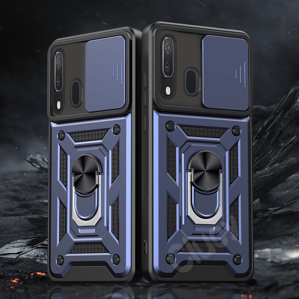Противоударный бронированный чехол для Samsung Galaxy A50 A30 A20 A73 A72 A53 A33 A13 A21S A31 A32 A22 автомобильный магнитный держатель защитное кольцо