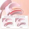 Portable Eyelash Curler Electric Heated Professional Eyelashes Curling Long-Lasting Natural Curl Makeup Beauty Tools