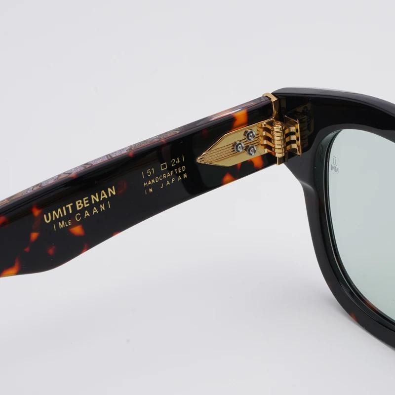 Ацетатные солнцезащитные очки CAAN для мужчин и женщин в овальной оправе, высокое качество, роскошные модные очки ручной работы в японском ретро-стиле для отдыха на открытом воздухе, брендовые очки UV400