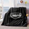 Arsenal Football Club Crest Portable Blanket/Soft Blanket Bedding Blanket Suitable for Travel Camping Living Rooms Offices Sofas Fan Gifts