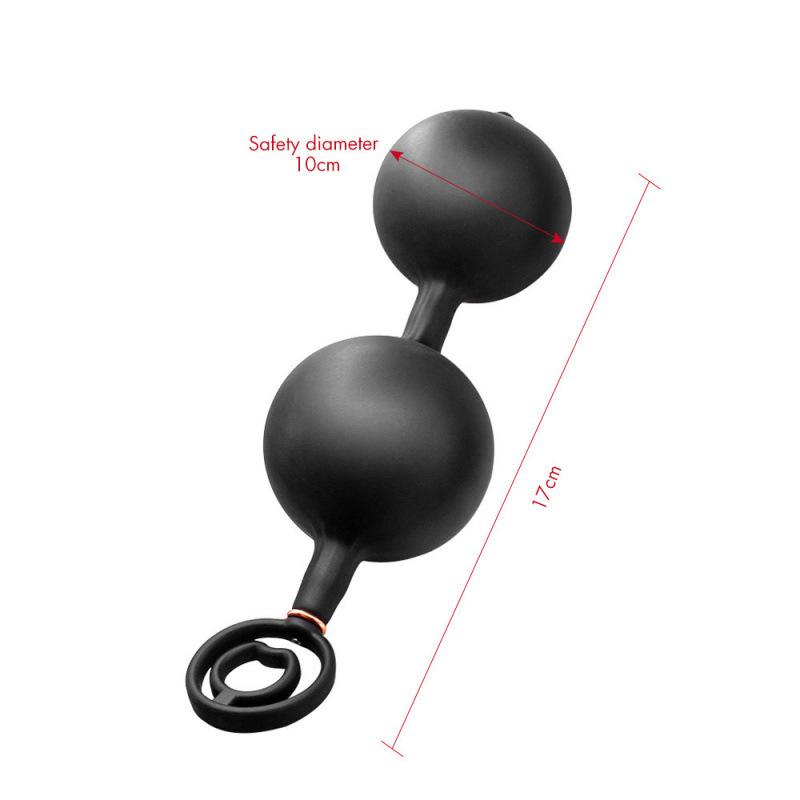 Вибратор Надувная анальная пробка Огромная анальная пробка Дилдо Насос Вагинальное Анальное расширение Массажер простаты Секс-игрушки для Женщин Мужчин Геев