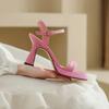 Модная женская обувь на толстой подошве 2025 Новая летняя модная обувь на высоком каблуке с одной перемычкой Водонепроницаемые сандалии на платформе Zapatos Sandalias De Mujer