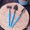 3Pcs Gardening Shovel Non-Slip Handle Anti-rust High-efficiency Digging Compact Mini Garden Plant Spade Tool Set Household Accessories