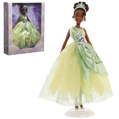 Mattel Принцесса Тиана Платиновая 100-я годовщина и HLX61 Disney/Disney [Кукла/Кукла-наряд] [Disney Celebration] [6 up]
