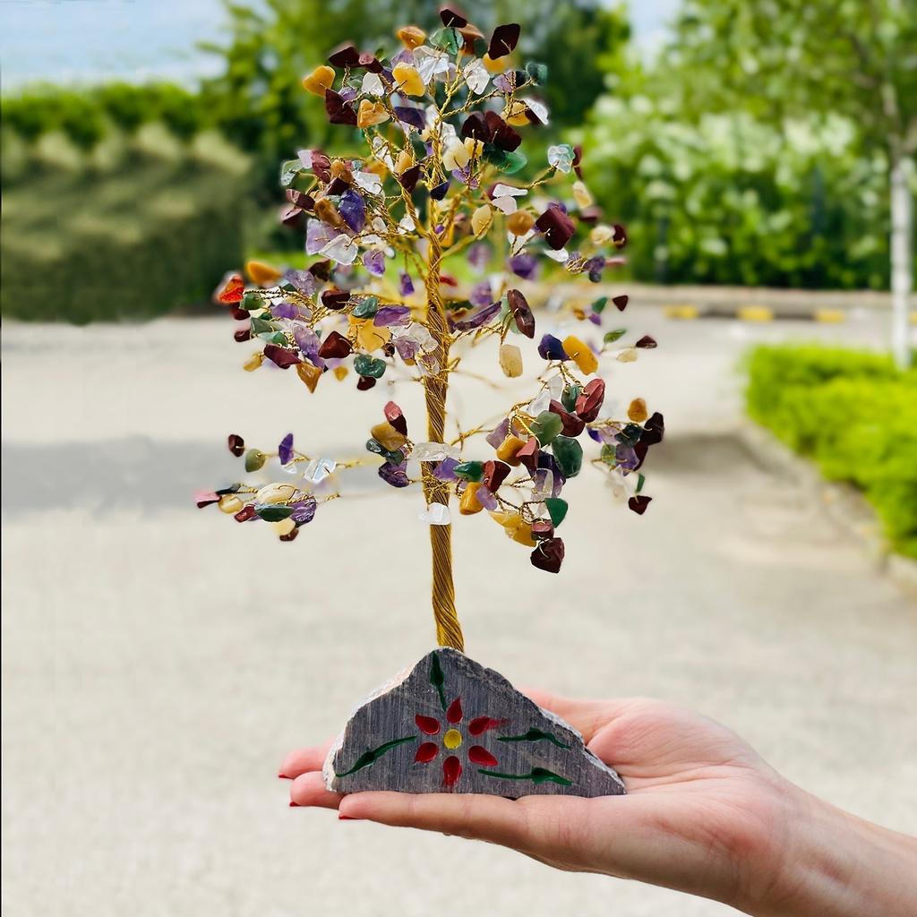 Crystal Gemstone Tree, 320 Gemstones