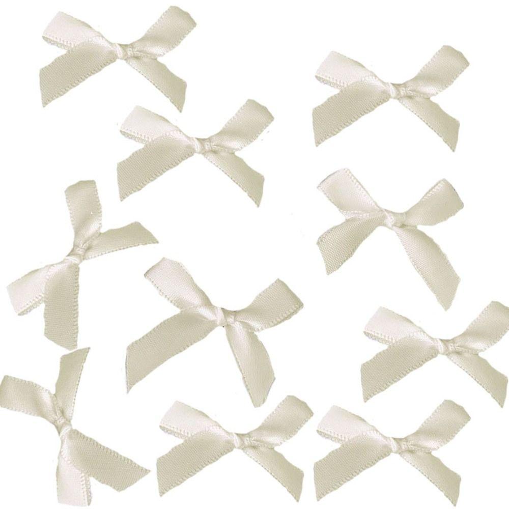 10 шт. Мини-зажимы для парика куклы, мини-заколки для волос с бантиком, заколки для волос хлопковой куклы, головной убор