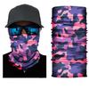 Camouflage Seamless Balaclava Magic Scarf Cycling Outdoors Neck Warmer Tube Half Face Shield Headband Military Army Neckerchief