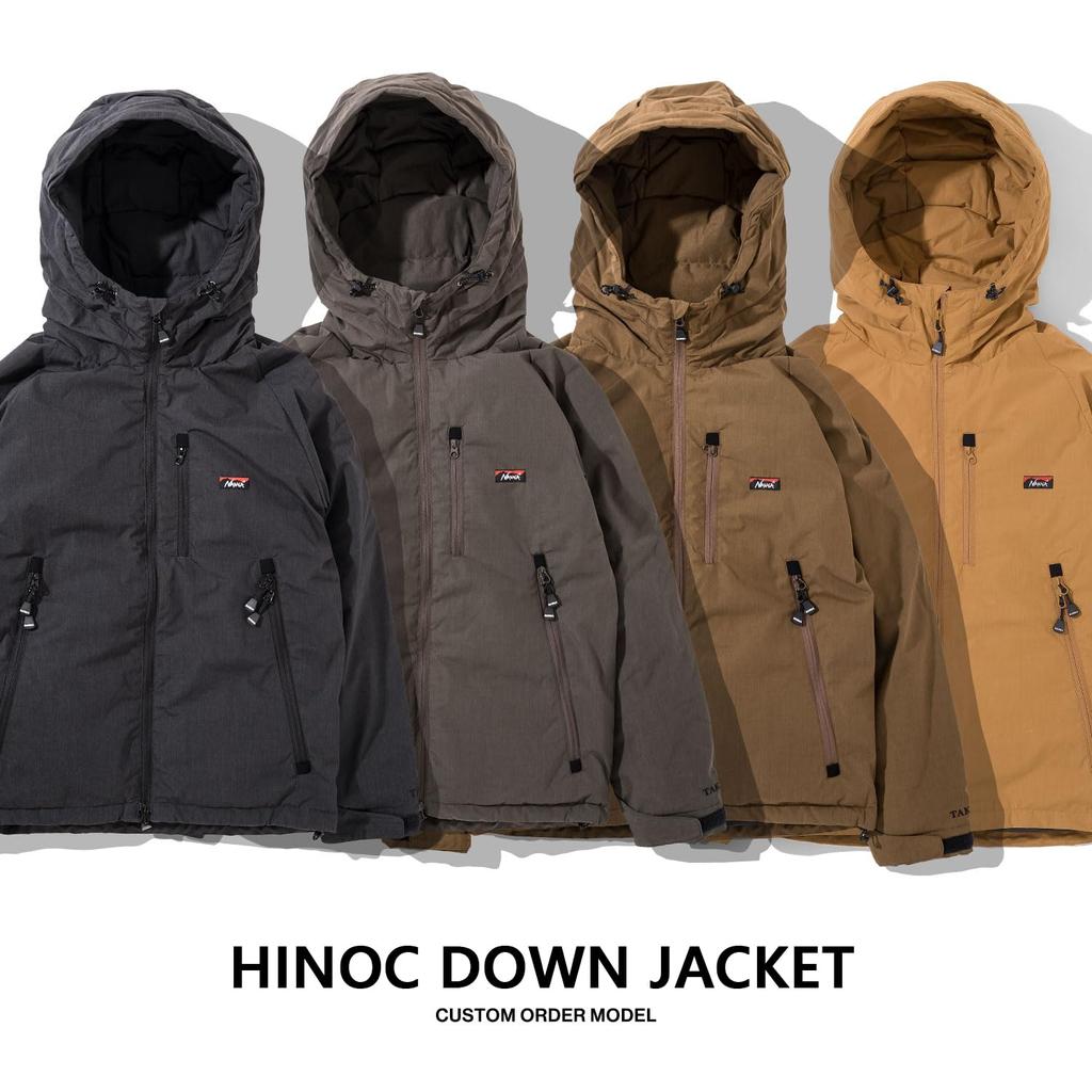 Изготовленная на заказ куртка HINOC DOWN JACKET огнестойкая увлажняющая для кемпинга [Nanga] мужская