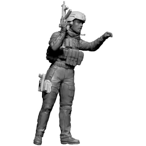 Master Box 1/24 Modern Warfare Series 1 Corporal Jessica & Sergeant James Route Change? Plastic Model MB24068