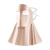 Solid Color Sunscreen Mask Polyester Neck Wrap Fashion Ice Silk Face Veil  Cycling