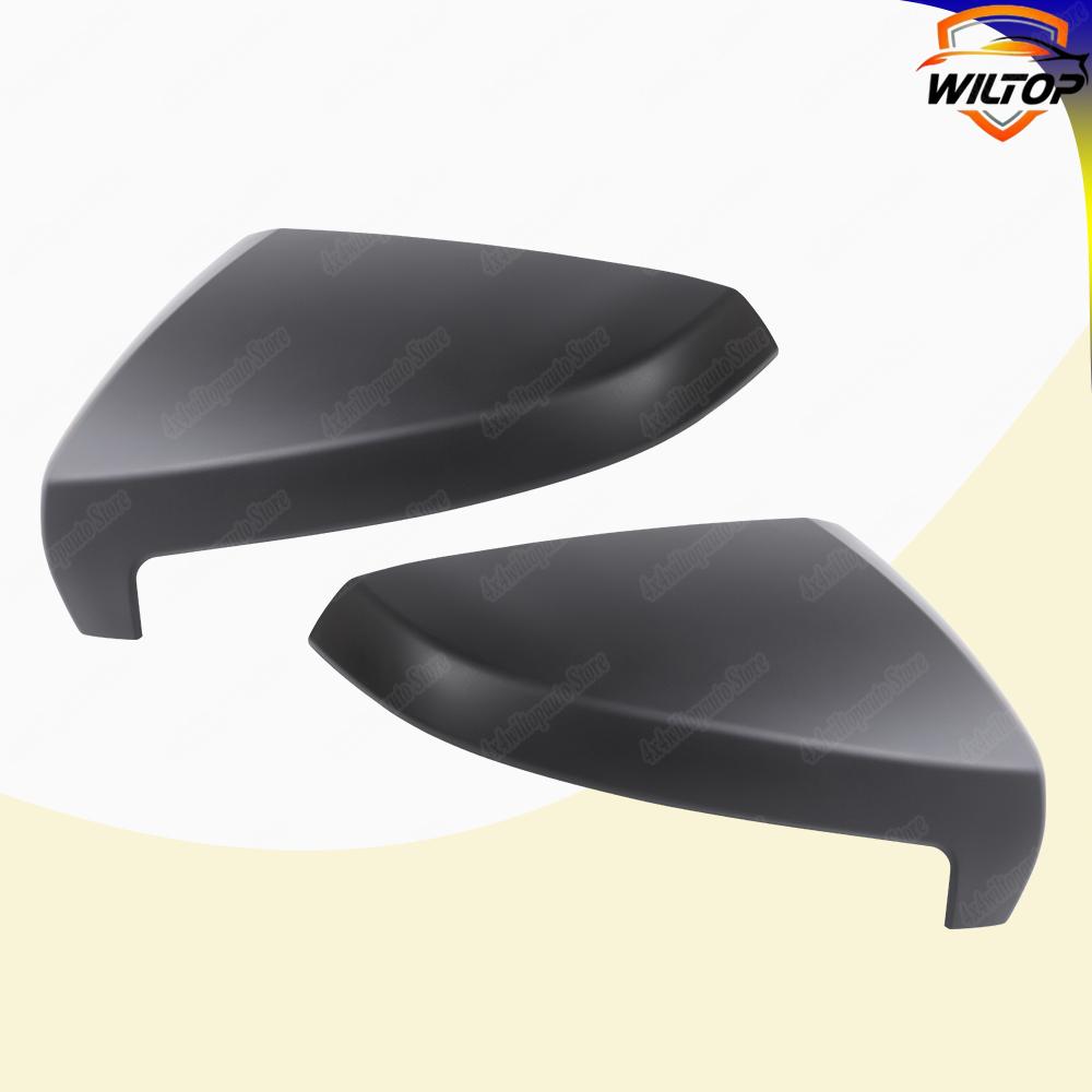 Car Mirror Covers for ISUZU D-MAX V-Cross DL40 AT33/35 2025 2025 Rearview Mirror Covers ABS Matte Black Car Exterior Accessories