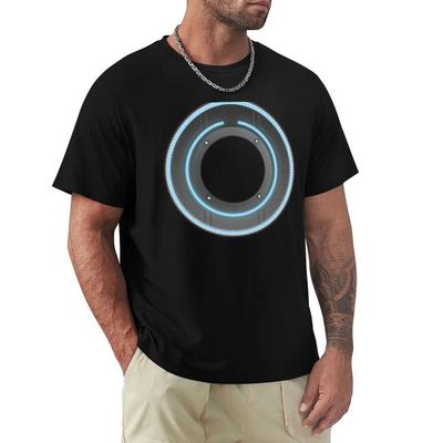 Футболка TRON Identity Discs Быстросохнущие футболки Персонализированные рубашки Мужские футболки с графикой Графические мужские футболки