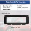 H5-1Din Car Stereo Radio Fascia Panel Mount Frame For Jeep Grand Cherokee 2005