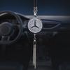 TXF4   Автомобильный Стайлинг Металлический Алмазный Подвеска-Украшение на Зеркало Заднего Вида Для Mercedes Benz A C E S G Класса GLC CLE CLA GLB GLS W177
