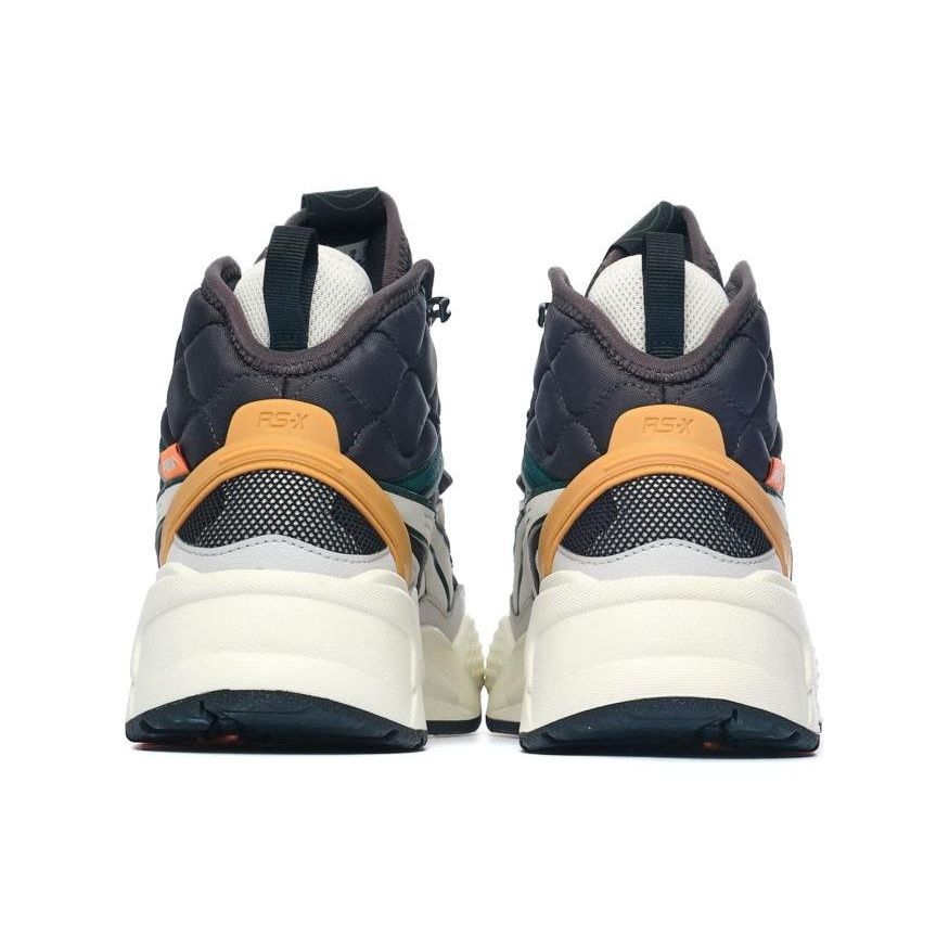 Puma Rs-X Hi Унисекс Темный Уголь Ледниковый Серый Высокие Кроссовки Lifestyle 392718-02