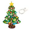 Montessori Felt Christmas Tree for Toddlers with Lights DIY Games Kids Plush Christmas Tree