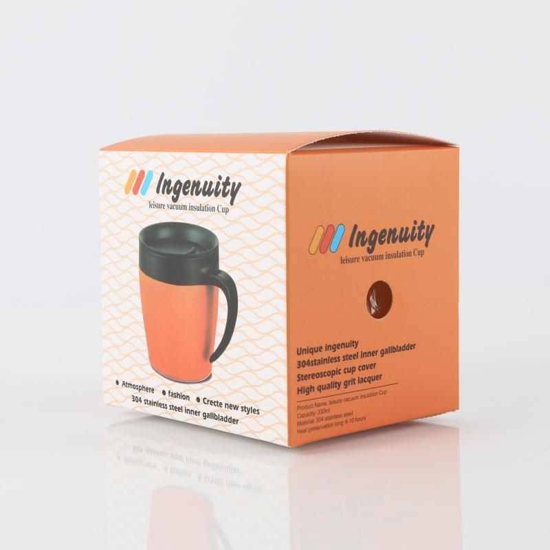 New Stainless Steel Insulated Coffee Cup Handy Insulated Coffee Cup Business Car Indoor Gift Cup