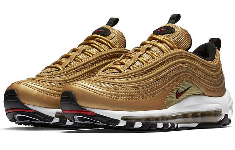 Nike Air Max 97 Металлик Золотой 2017/2018 Женские 885691-700