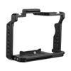 Andoer Camera Cage Aluminum Alloy Video Cage with Dual Cold Shoe Mounts Numerous 1/4 Inch Threads Replacement for Sony A7IVA7III
