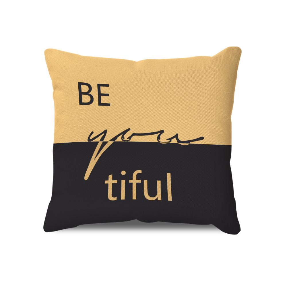 Скандинавская подушка-подушка Современная Минималистичная Полосатая Геометрическая Клетчатая Наволочка Подушка для сиденья дивана Подушка для талии