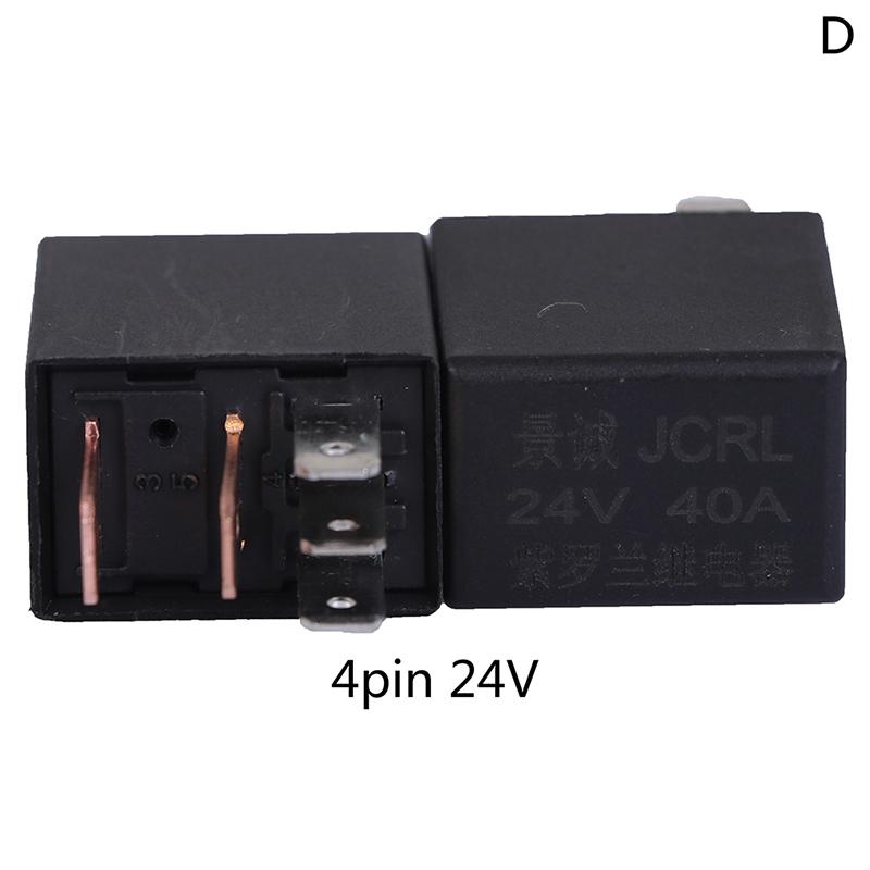 Номинальный ток 12V 24V 40A постоянного тока 1No 1Nc Spdt 4/5 контактов автомобильное реле сигнализации