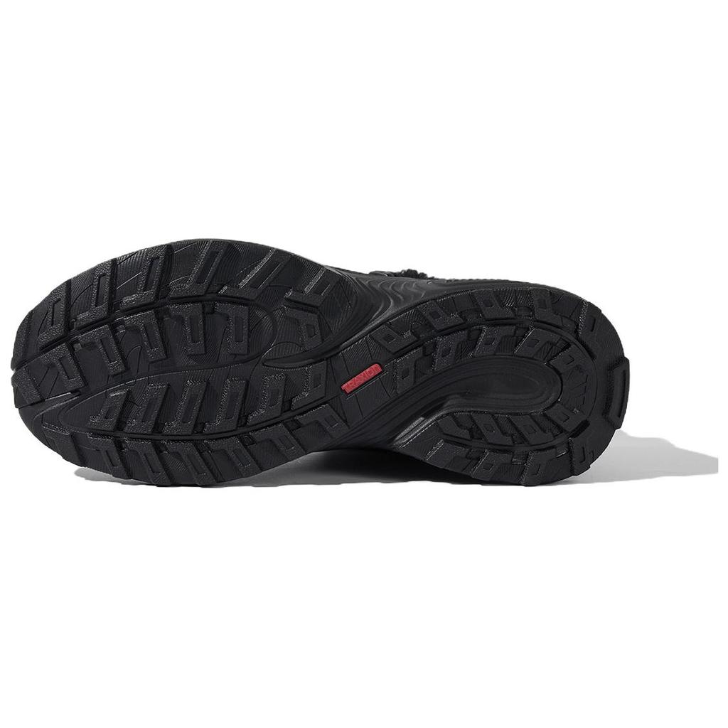 Adidas Roam Wander Mid N Удобные Универсальные Прочные Теплые С хорошим сцеплением Высокие Походные Ботинки Мужские Походные Ботинки Черные JS3429