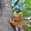 Ornaments Climbing Rope Squirrels Statue Resin Crafts Monkey Figurine  Home Decoration