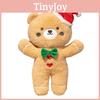 Christmas Bear Plush Toy Doll With Pp Cotton Filling For Festive Use Holiday