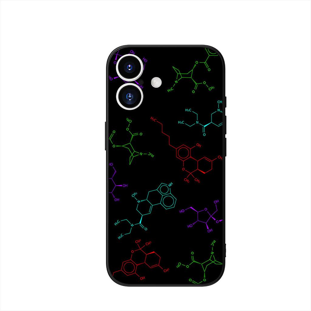 Chemistry Science Cover Phone Case for Samsung Galaxy S25 S23 S22 S24 FE Ultra Plus A56 A05 A06 A15 A16 A57 S7 Edge