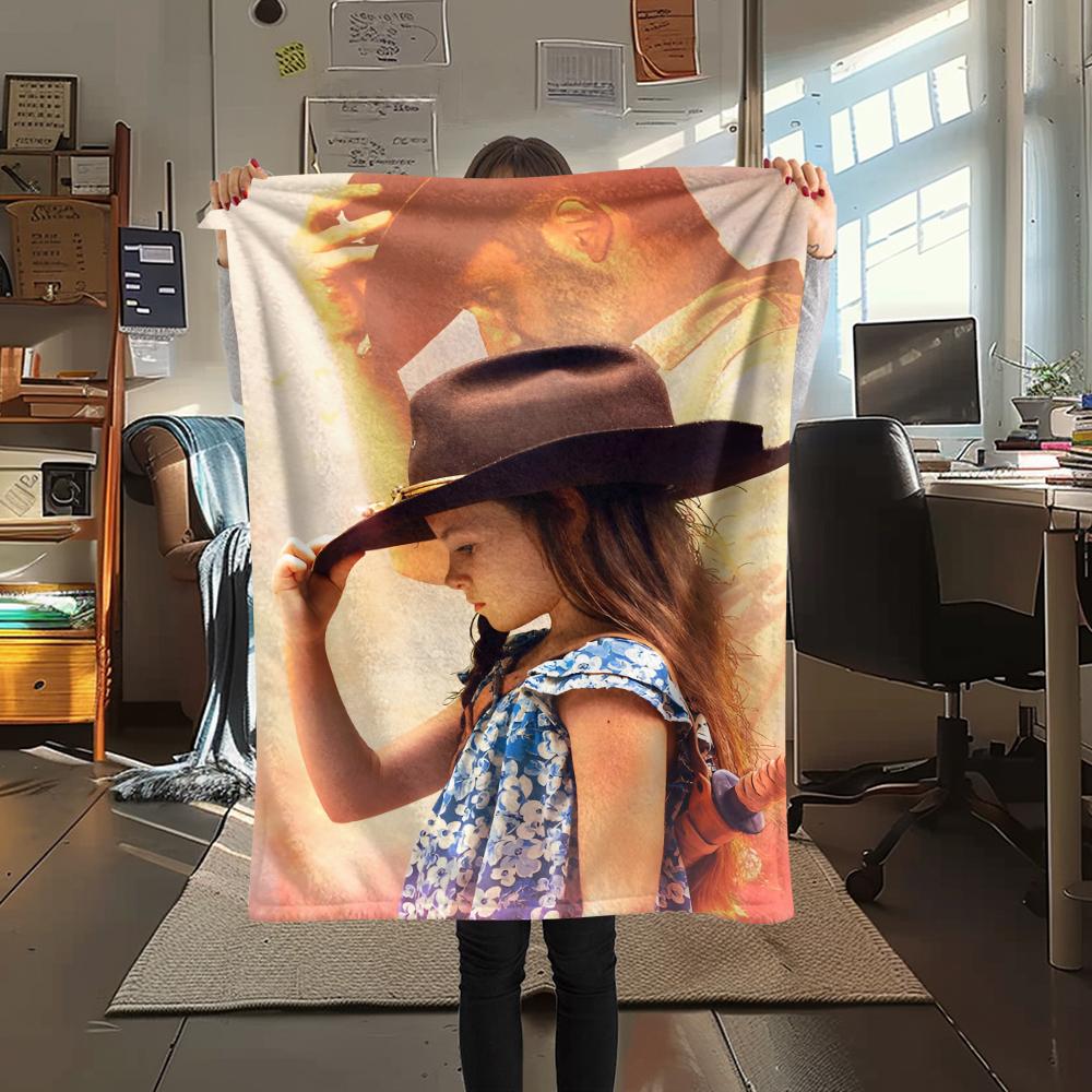 1 шт. Фланелевое одеяло с принтом «Ходячие мертвецы», Высокое качество, Для всех сезонов, Декор для дома, Тепло и уют, Идеально для рождественских подарков