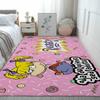 Cartoon Funny R-Rugrats Floor Mat Printed Flannel , Suitable For Bathrooms, Kitchens, Entrances, And Other Decorate Home