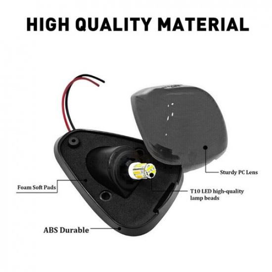 Комплект из 5 светодиодных габаритных огней на крышу с дымчатым рассеивателем для Ford F250 F350 F450 F550 99-2016