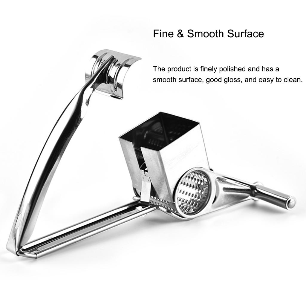 1 шт. Нержавеющая сталь Сырорезка Барабанная ручная терка роторная терка набор сырорезка терка маслорезка кухонные гаджеты