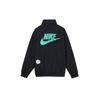 Nike Logo Plant Stand Collar Zip-Up Jacket Men Jacket Black DM5021-010