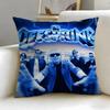 Trendy Tthe Offspringer Cushion Cover Soft  EasyWash Pillow Case  Versatile for Couch Bed Travel and Office