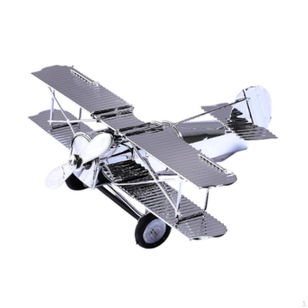 Самолет Планер Биплан Украшения Ручная работа Ретро Декоративные Подарки Железо