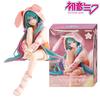 Аниме ХАТСUNE MIKU Фигурка Стопор для лапши Фигурка Серия Пижама с ушками кролика Модель Украшения Игрушка Кукла Фигурка на шарнирах Коллекция Подарки